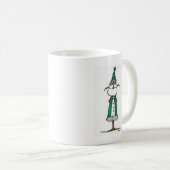 Happy Green Santa Koffiemok (Voorkant rechts)