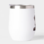 Happy Grey Hippo Holding Daisy, Schattigee liefdes (Rechts)