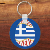 Happy Grieks - ΑΛΑΟ ΠΑΚύπρος Α - Kalo Paso Sleutelhanger (Voorkant)