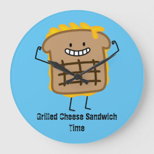 Happy Grilled Cheese Sandwich Grote Klok
