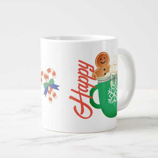 HAPPY GROTE KOFFIEKOP (Voorkant rechts)