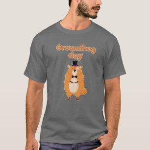 Happy Groundhog Day 2022 Groundhog Meteorology Gro T-shirt