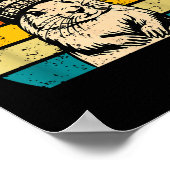 Happy Groundhog Day 2025 Groundhog Squad Woodchuck Poster (Hoek)