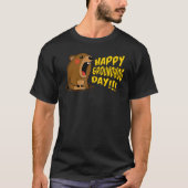 Happy Groundhog Day 2e februari, Cute Groundhog C T-shirt (Voorkant)
