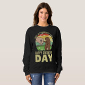 Happy Groundhog Day Best Meteoroloog Ever 6 Trui (Voorkant volledig)