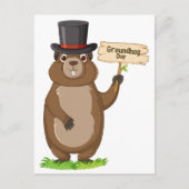 Happy Groundhog Day Briefkaart (Voorkant)