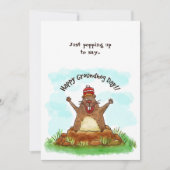 Happy Groundhog Day Card Kaart (Voorkant)