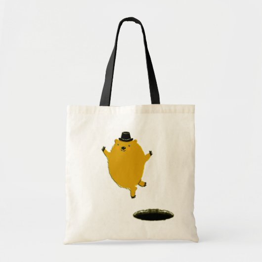 Happy Groundhog Day Gift Tote Bag (Voorkant)