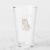 Happy Groundhog Day Glas (Achterkant)