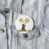 Happy Groundhog Day Groundhog Ronde Button 7,6 Cm (In situ)