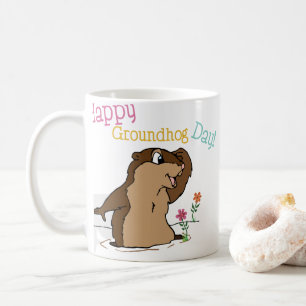 Happy Groundhog Day Koffiemok