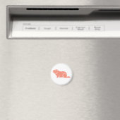Happy Groundhog Day Magneet (Insitu (Vaatwasser))
