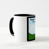 Happy Groundhog Day met Squirrel grappige humor Mok (Voorkant links)