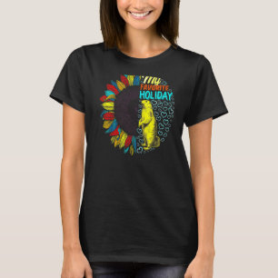 Happy Groundhog Day Mijn favoriete feestdag Woo T-shirt