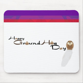 Happy Groundhog Day Mousepad Muismat