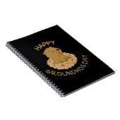 Happy Groundhog Day Notitieboek (Rechterzijde)