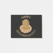 Happy Groundhog Day Post-it® Notes (Voorkant)