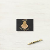 Happy Groundhog Day Post-it® Notes (Op bureau)