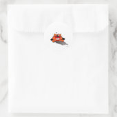 Happy Groundhog Day Ronde Sticker (Tas)