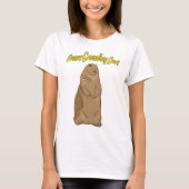 Happy Groundhog Day Shirt (Voorkant)