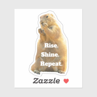 Happy Groundhog Day Sticker