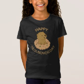Happy Groundhog Day T-Shirt (Voorkant)