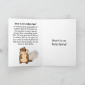 Happy Groundhog Day | Traditie uitgelegd binnen Kaart (Binnen)