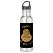 Happy Groundhog Day Waterfles (Voorkant)