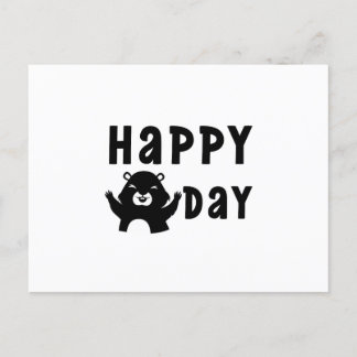 Happy Groundhog's Day Briefkaart