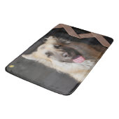 Happy GSD Bath Mat (Gekanteld)