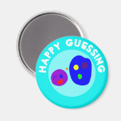 HAPPY GUESSING MAGNEET (Voorkant / Achterkant)