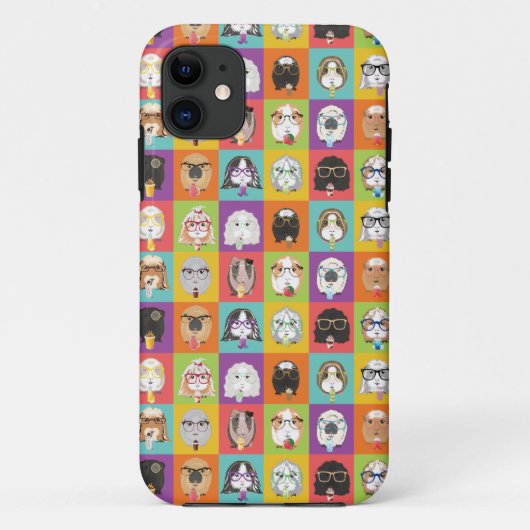 Happy Guinea Pigs Case-Mate iPhone Case (Achterkant)