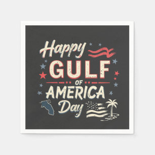 Happy Gulf of America's Funny Patriotic Servet