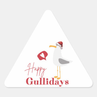 Happy Gulholidays-Sticker Sticker