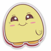 Happy Gumdrop Sticker (Voorkant)