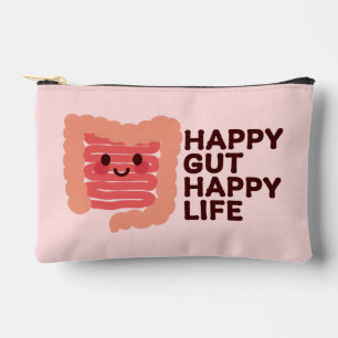 Happy Gut, Happy Life - Schattigee lachende darm Etui