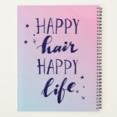 Happy Hair Happy Life Planner (Achterkant)