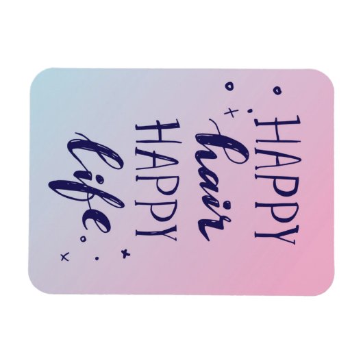 Happy Hair Magneet (Horizontaal)