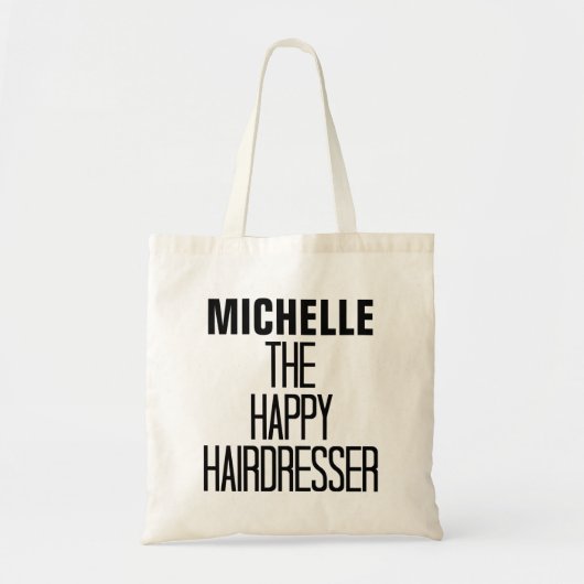 Happy Hairdresser Rhyme Tote Bag (Voorkant)