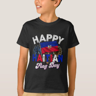 Happy Haitian Flag Day Pride Haiti 1804 Mannen vro T-shirt