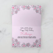 Happy Half Birthday Kaart (Binnen)