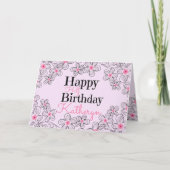 Happy Half Birthday Kaart (Voorkant)