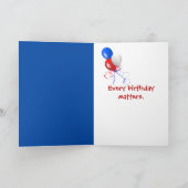 Happy Half Birthday Labrador Retriever Kaart (Binnen)