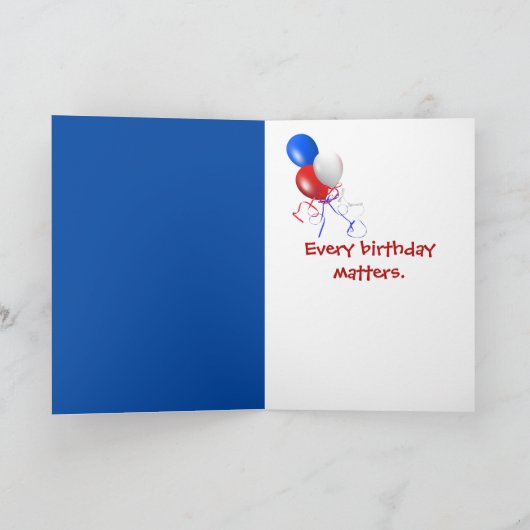 Happy Half Birthday Labrador Retriever Kaart (Binnen)