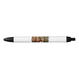 Happy Hallo Bedankt mas Merry Christmas Santa Clau Zwarte Inkt Pen