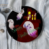 Happy Hallo- Booween Ronde Button 6,0 Cm (In situ)