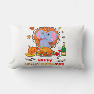 Happy Hallo olifant Drink wijn dank u cadeau Kussen