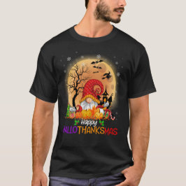 Happy HalloBedanktMas Gnomes T-shirt