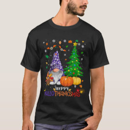 Happy HalloBedanktMas Gnomes T-shirt