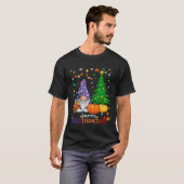 Happy HalloBedanktMas Gnomes T-shirt (Voorkant volledig)